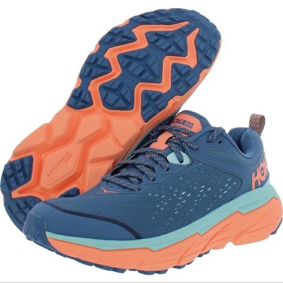 Hoka One One Shoes - NEW Hoka One One Womens Challenger ATR 6 Blue Athletic Training Shoes 9